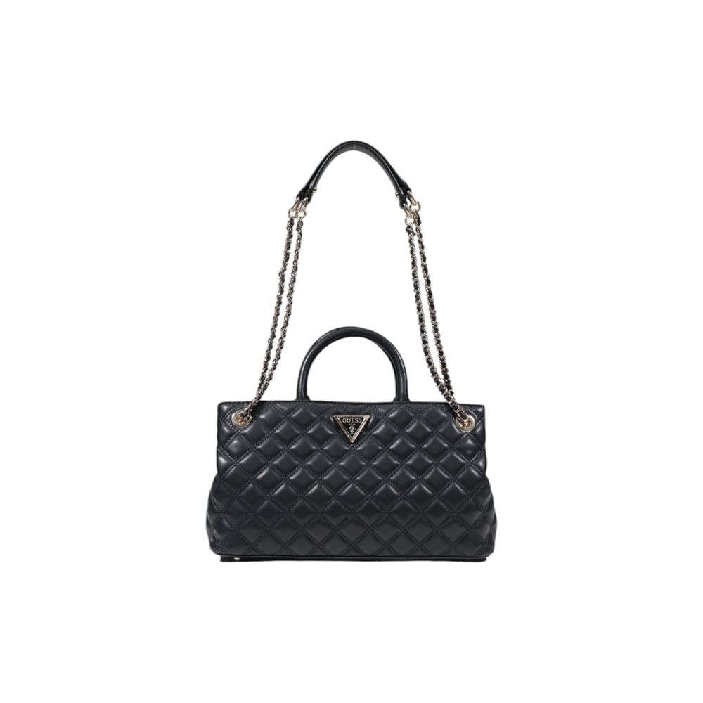 Guess Black Polyethylene Handbag - Arichezz.store