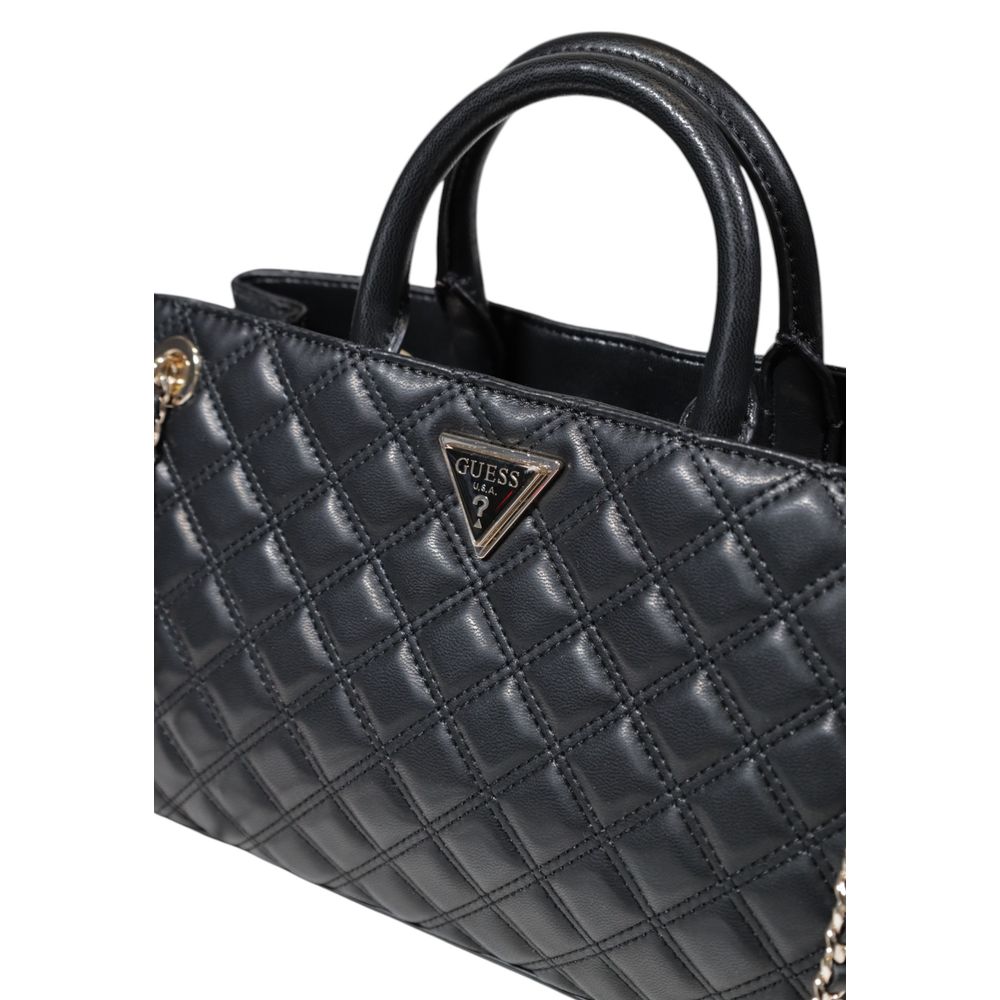 Guess Black Polyethylene Handbag - Arichezz.store