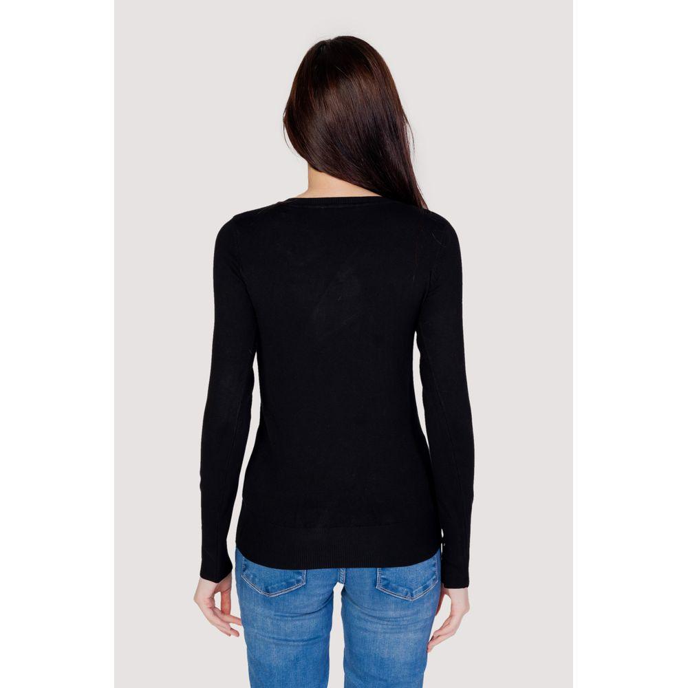 Guess Black Cotton Tops & T-Shirt - Arichezz.store