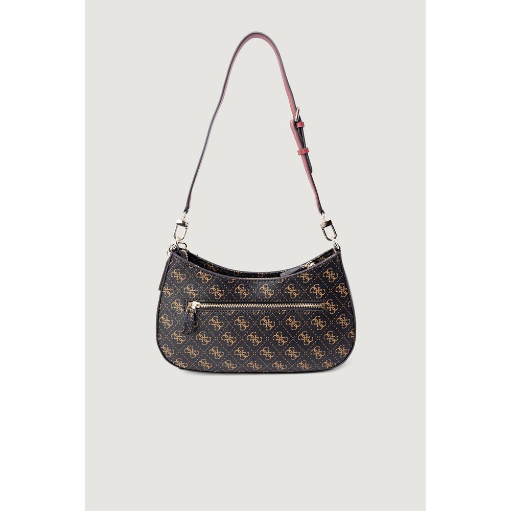 Guess Brown Polyethylene Handbag - Arichezz.store