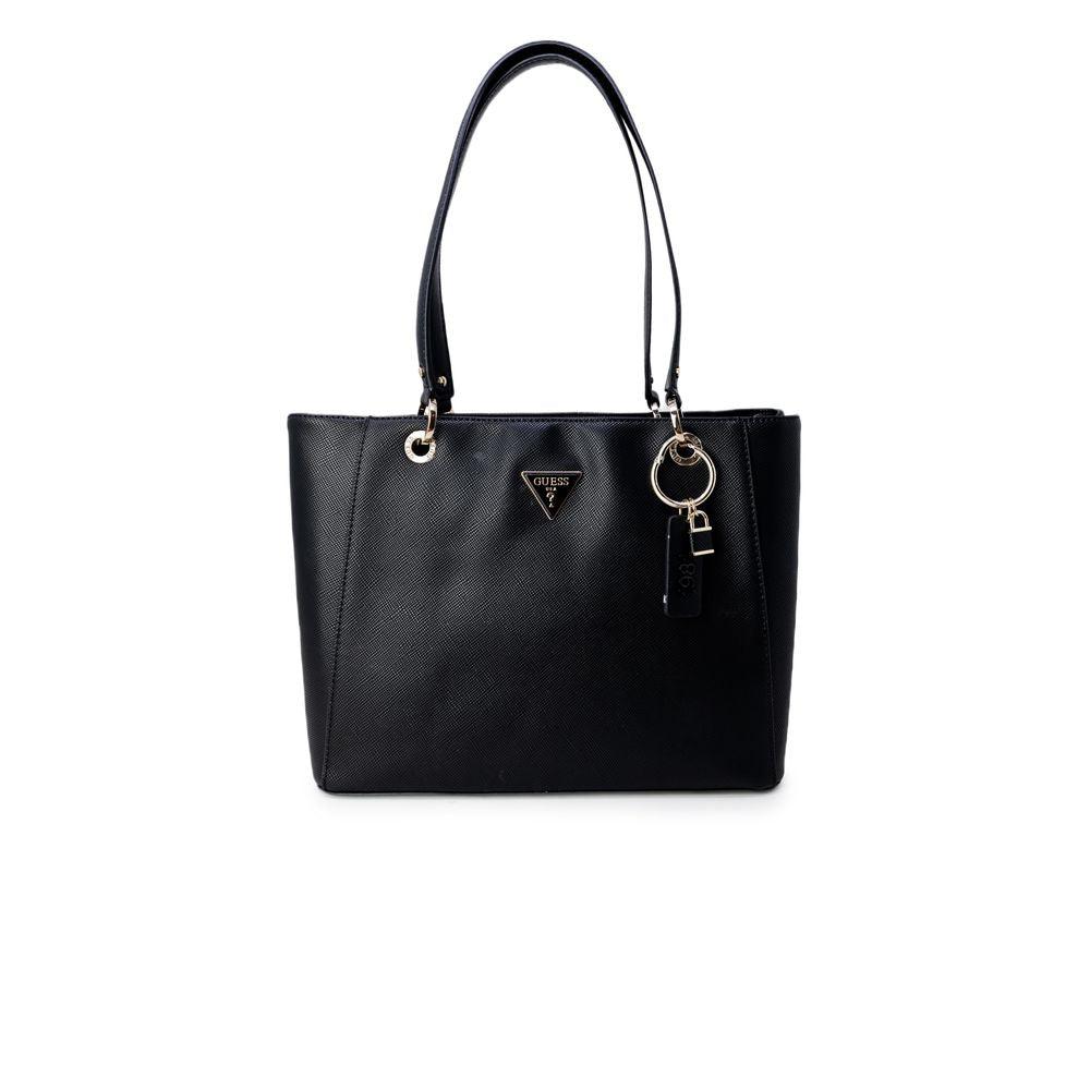 Guess Black Polyethylene Handbag - Arichezz.store