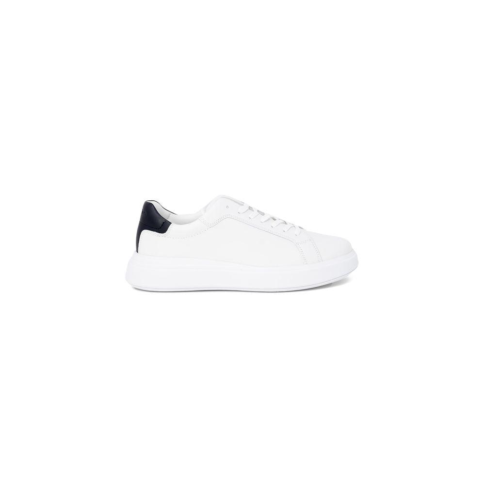 Calvin Klein White Leather Sneaker - Arichezz.store