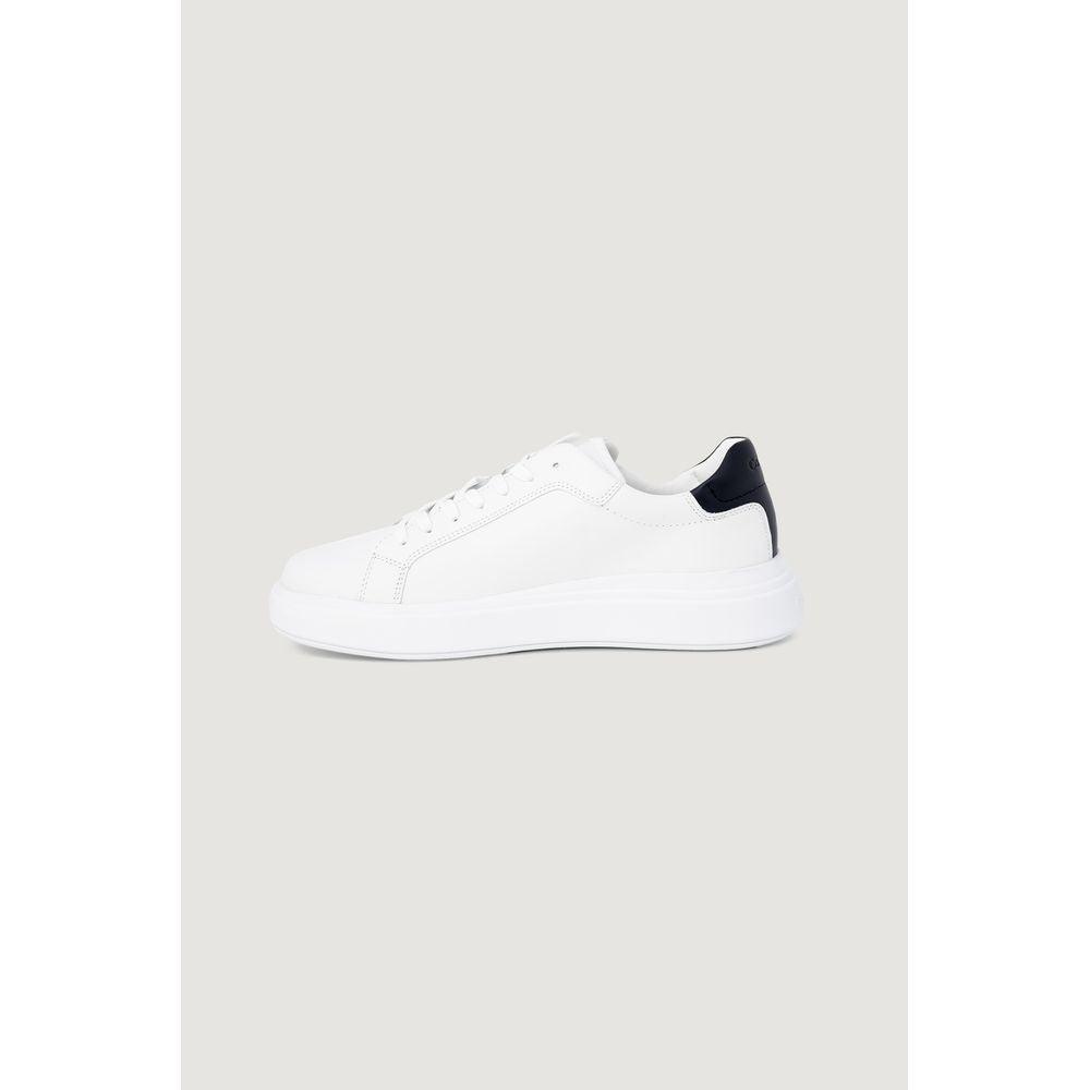 Calvin Klein White Leather Sneaker - Arichezz.store