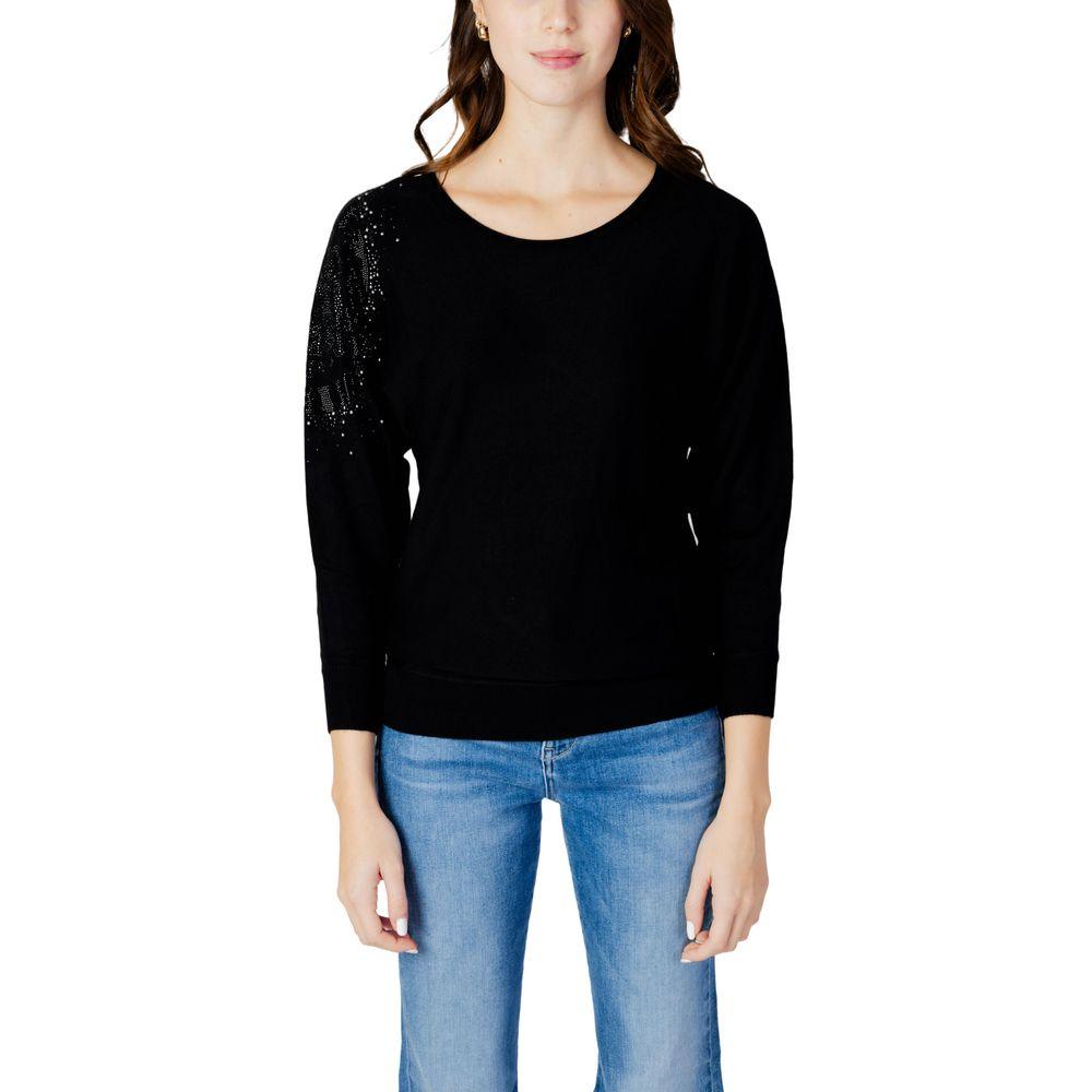 Guess Black Viscose Tops & T-Shirt - Arichezz.store