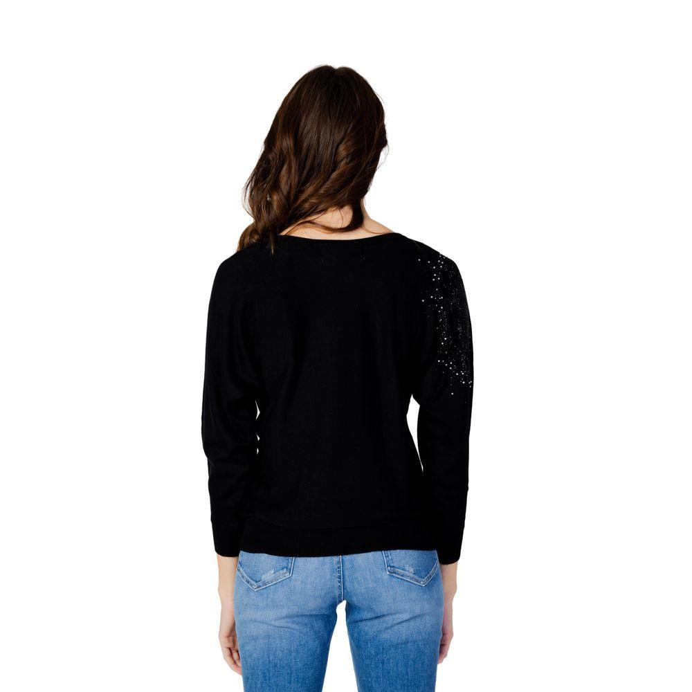 Guess Black Viscose Tops & T-Shirt - Arichezz.store