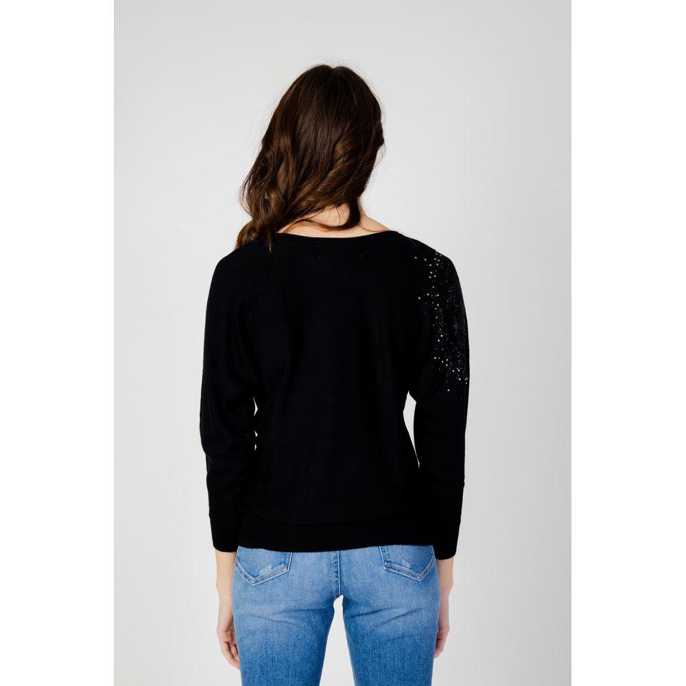 Guess Black Viscose Tops & T-Shirt - Arichezz.store