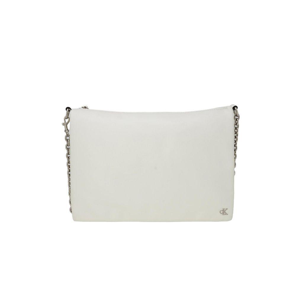 Calvin Klein Cream Recycled Polyester Handbag - Arichezz.store