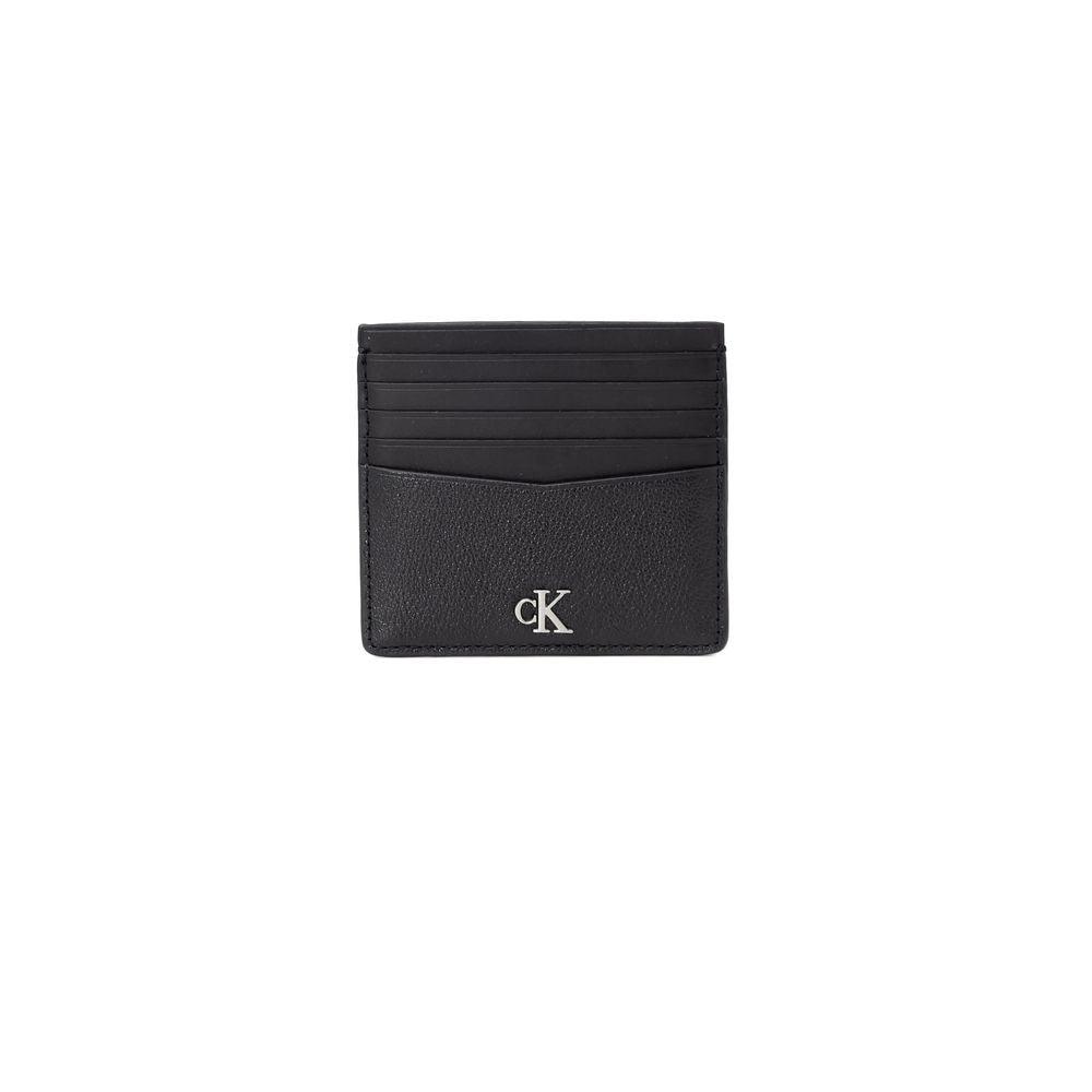 Calvin Klein Black Leather Wallet - Arichezz.store