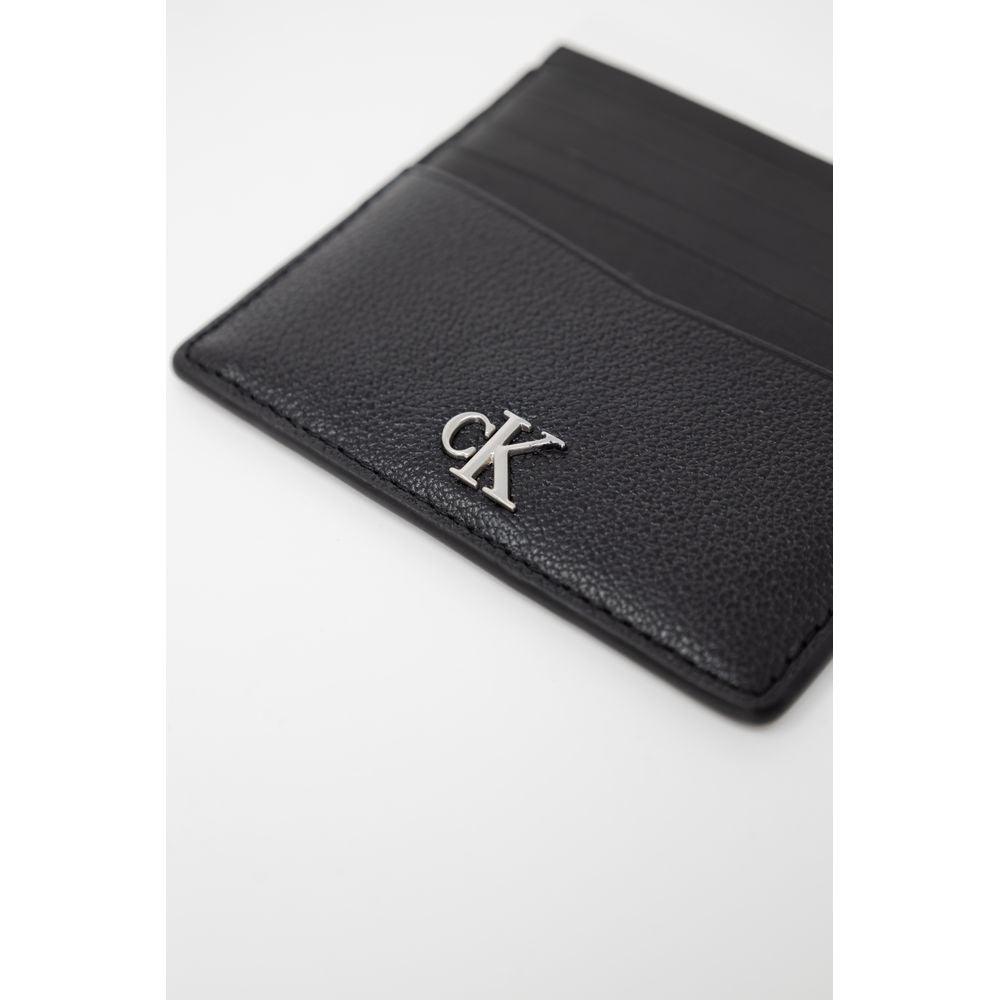 Calvin Klein Black Leather Wallet - Arichezz.store