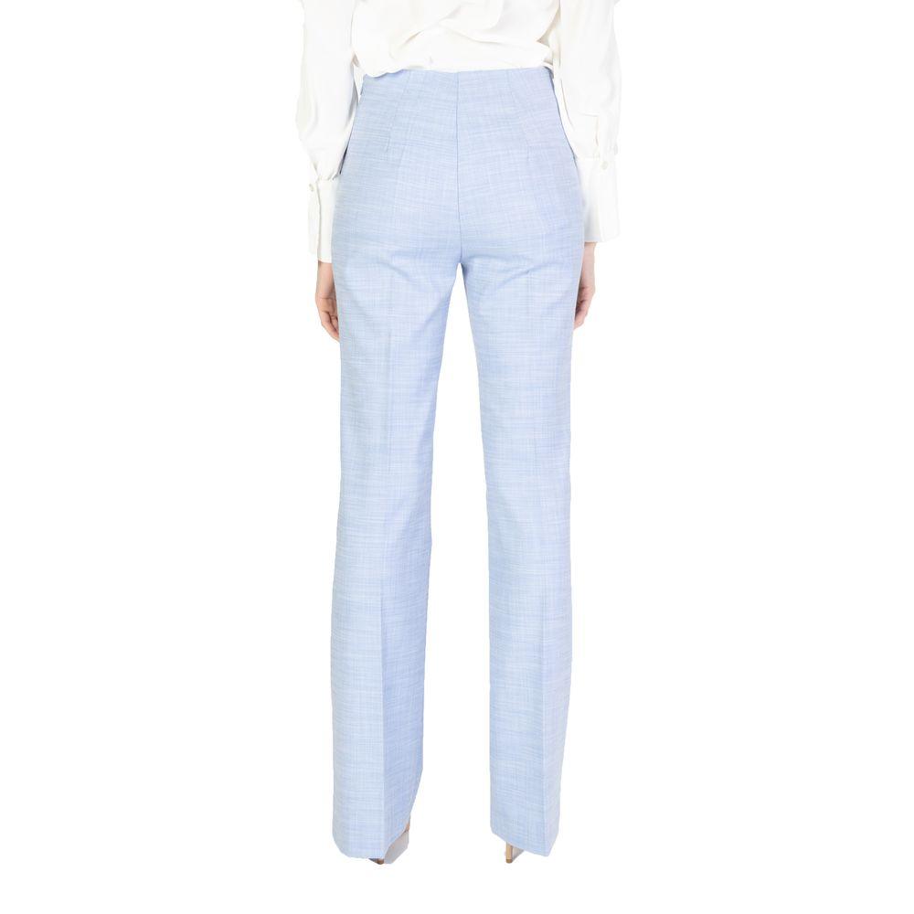 Sandro Ferrone Blue Viscose Jeans & Pant - Arichezz.store