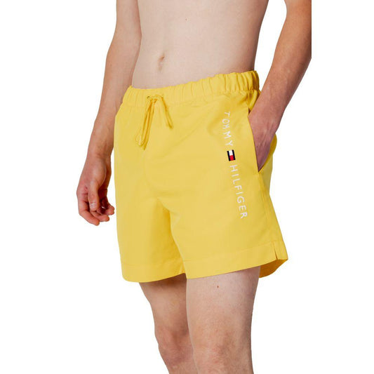 Tommy Hilfiger Yellow Polyester Swimwear - Arichezz.store