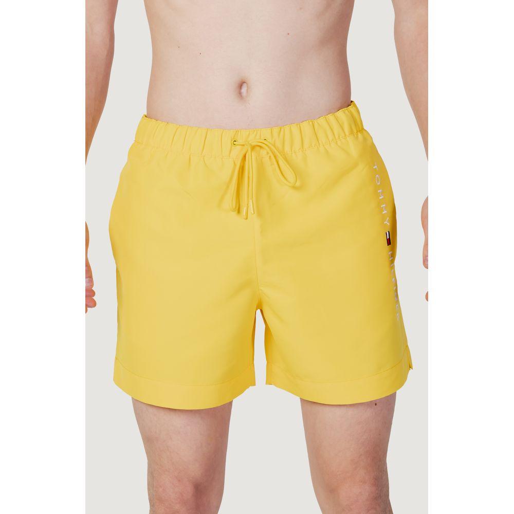 Tommy Hilfiger Yellow Polyester Swimwear - Arichezz.store