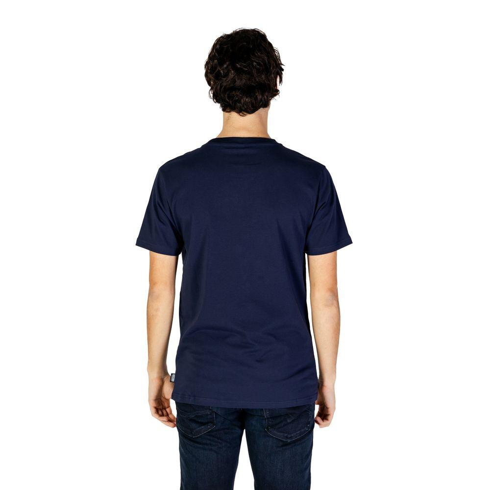 Moschino Blue Cotton T-Shirt - Arichezz.store