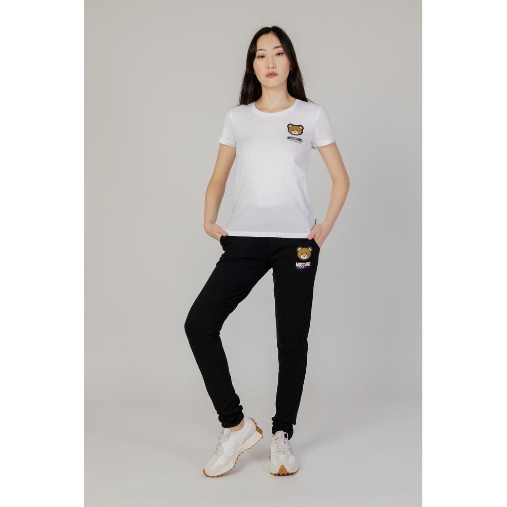 Moschino White Cotton Tops & T-Shirt - Arichezz.store