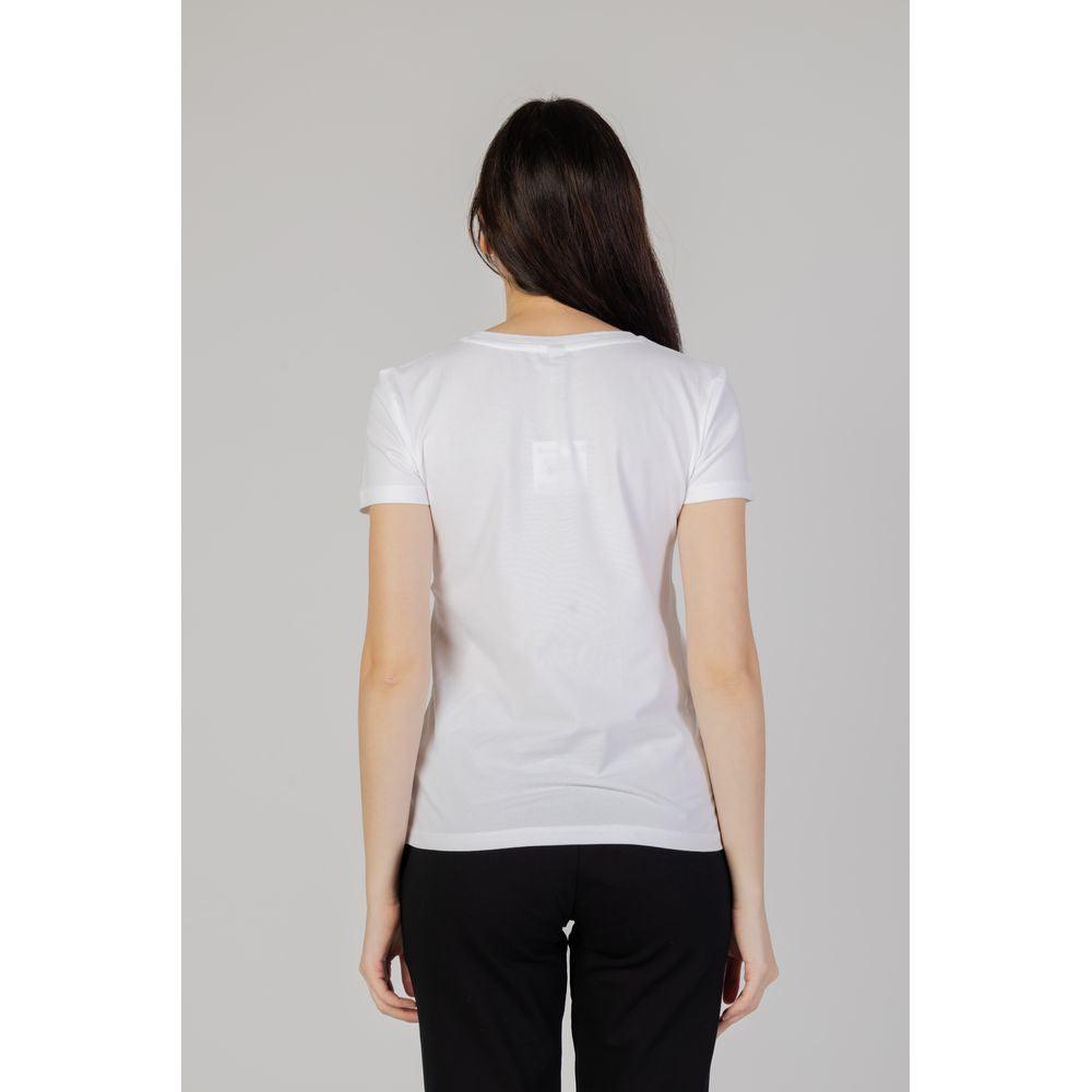 Moschino White Cotton Tops & T-Shirt - Arichezz.store