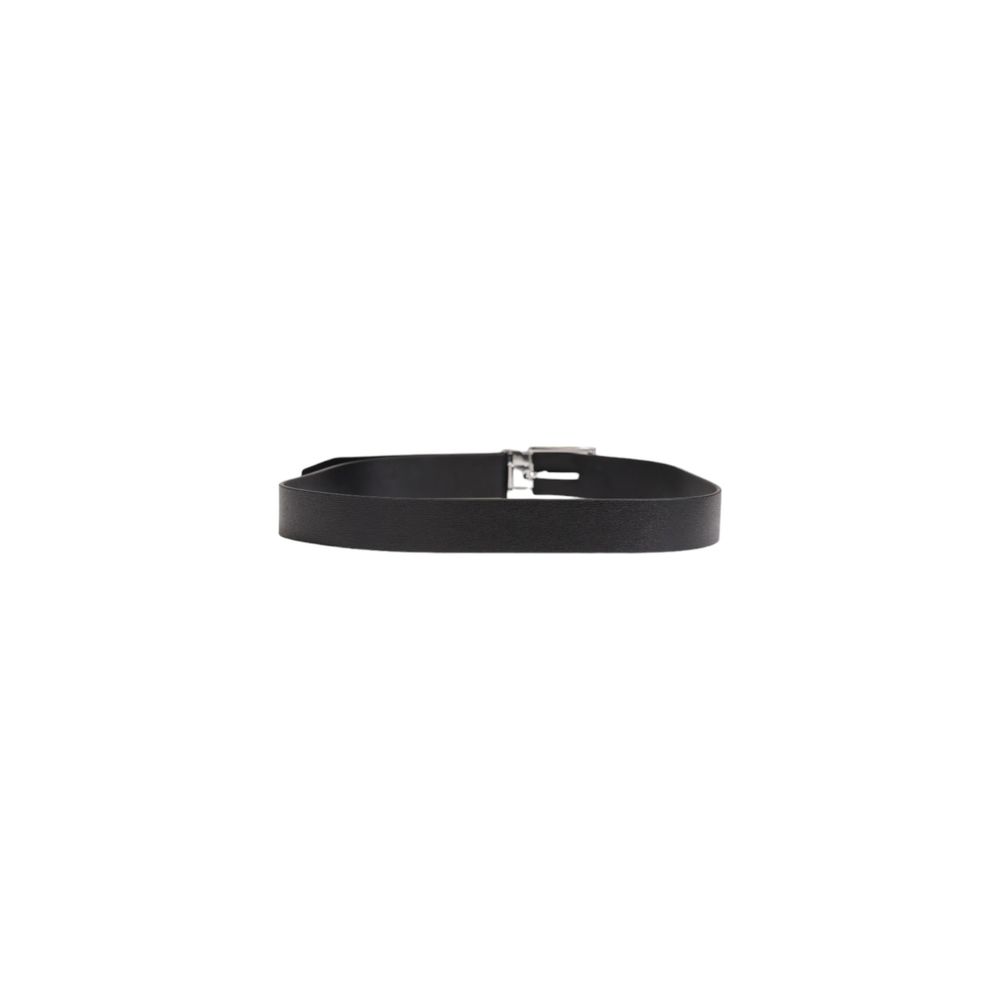 Guess Black Leather Belt - Arichezz.store