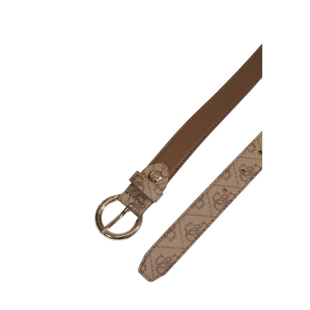 Guess Brown Polyester Belt - Arichezz.store