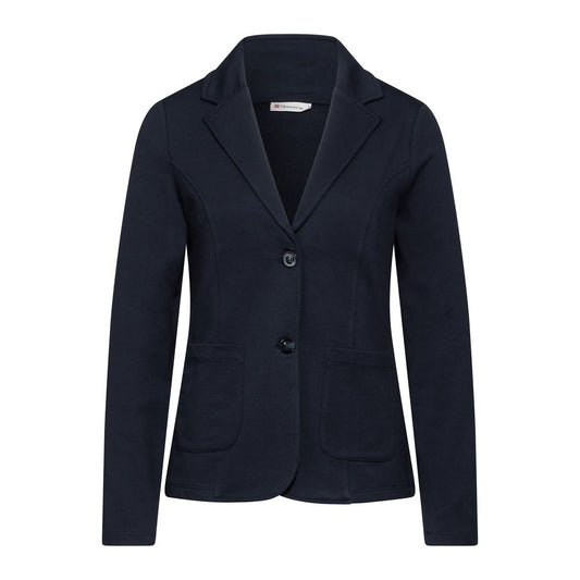 Street One Blue Viscose Suits & Blazer - Arichezz.store