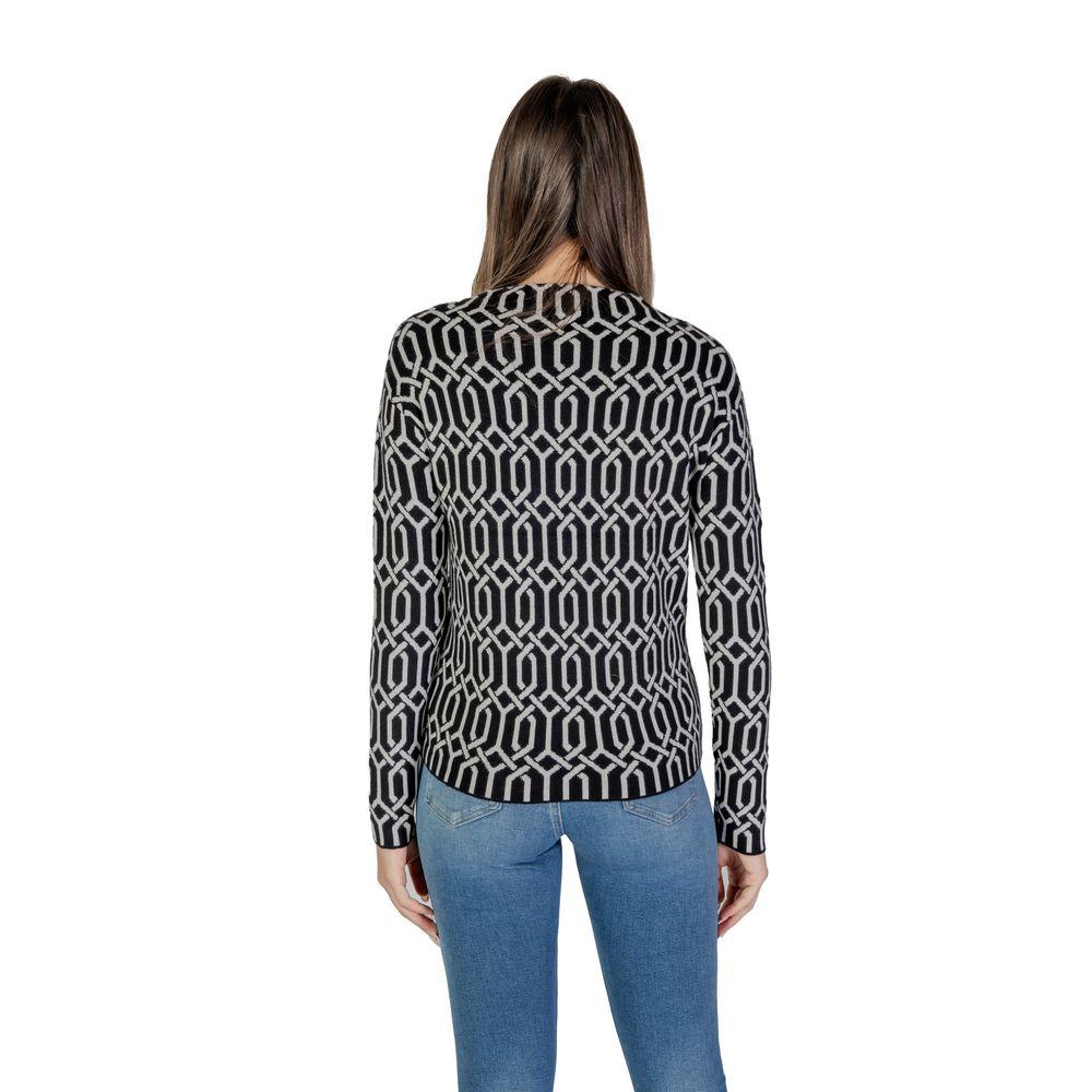 Street One Black Viscose Sweater - Arichezz.store