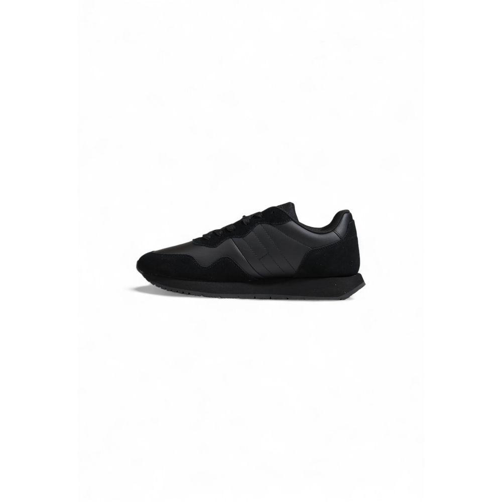 Tommy Hilfiger Black Suede Sneakers for Men - Arichezz.store