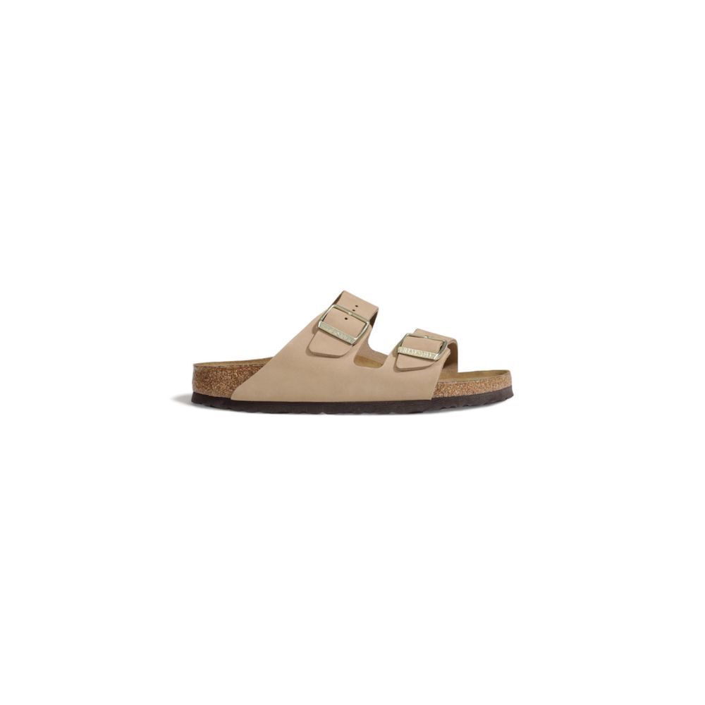 Birkenstock Beige Nubuck Leather Sandal - Arichezz.store