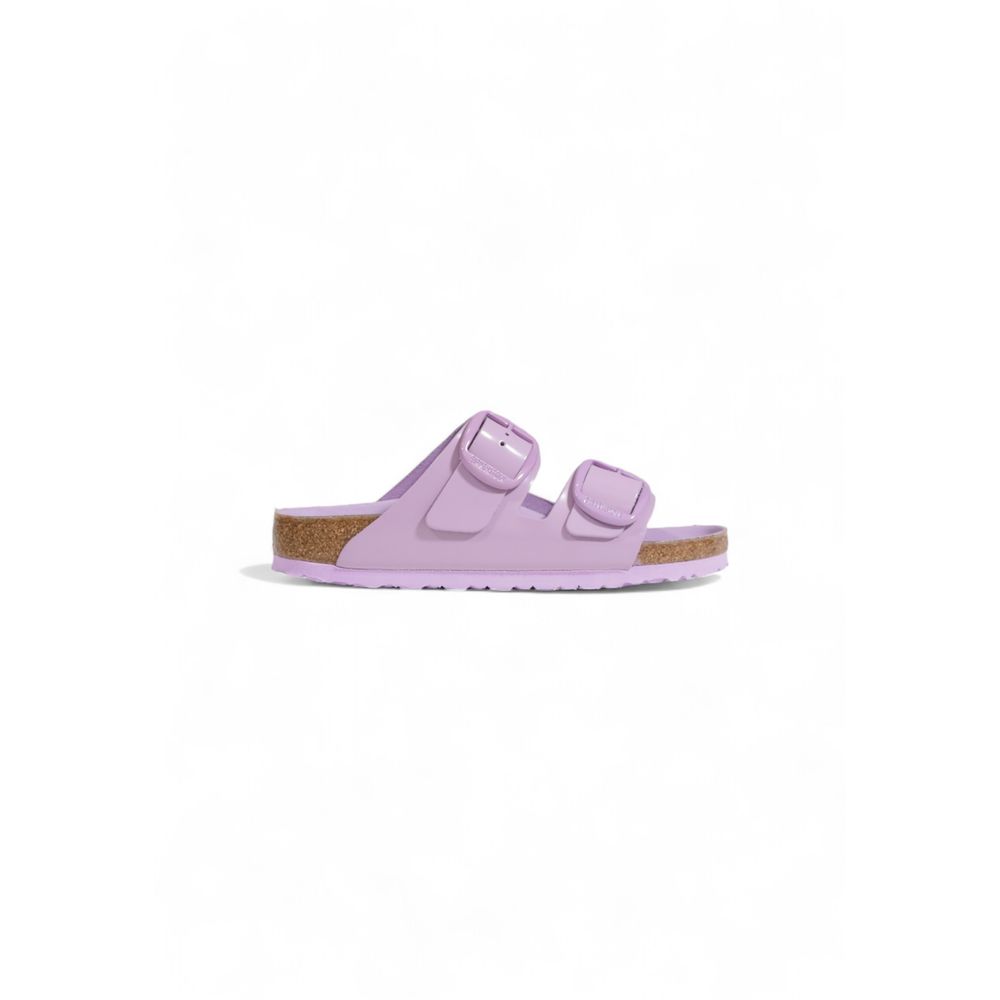 Birkenstock Purple Leather Vegana Sandal - Arichezz.store