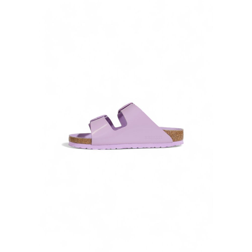 Birkenstock Purple Leather Vegana Sandal - Arichezz.store