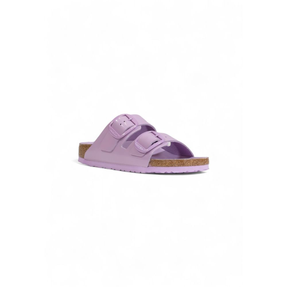 Birkenstock Purple Leather Vegana Sandal - Arichezz.store