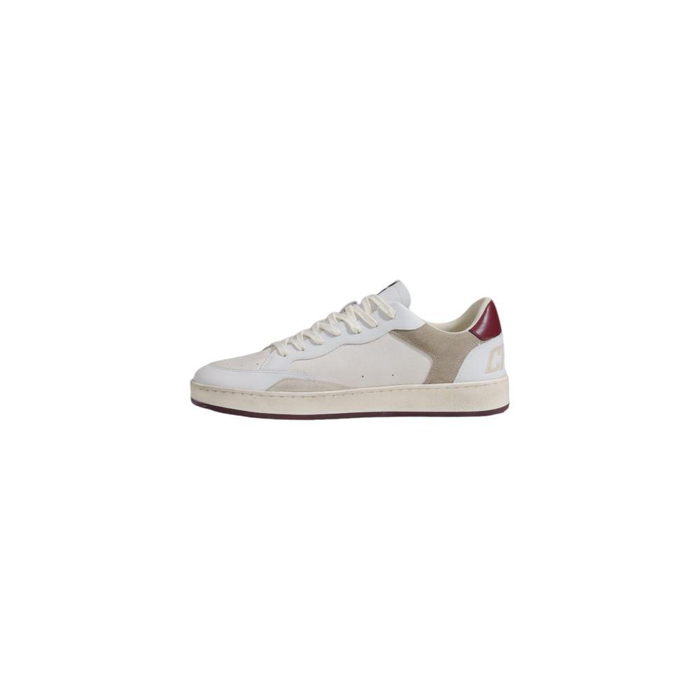 Crime London White Leather Sneakers for Men - Arichezz.store