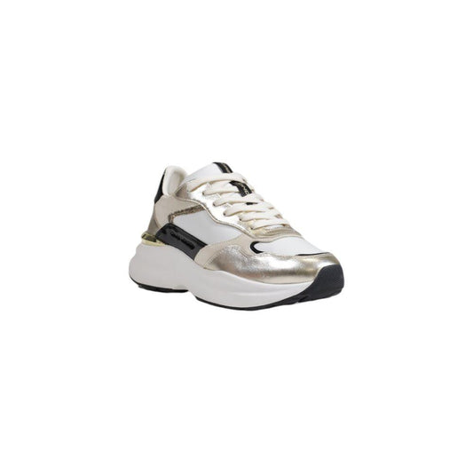 Crime London Gold Leather Sneaker - Arichezz.store