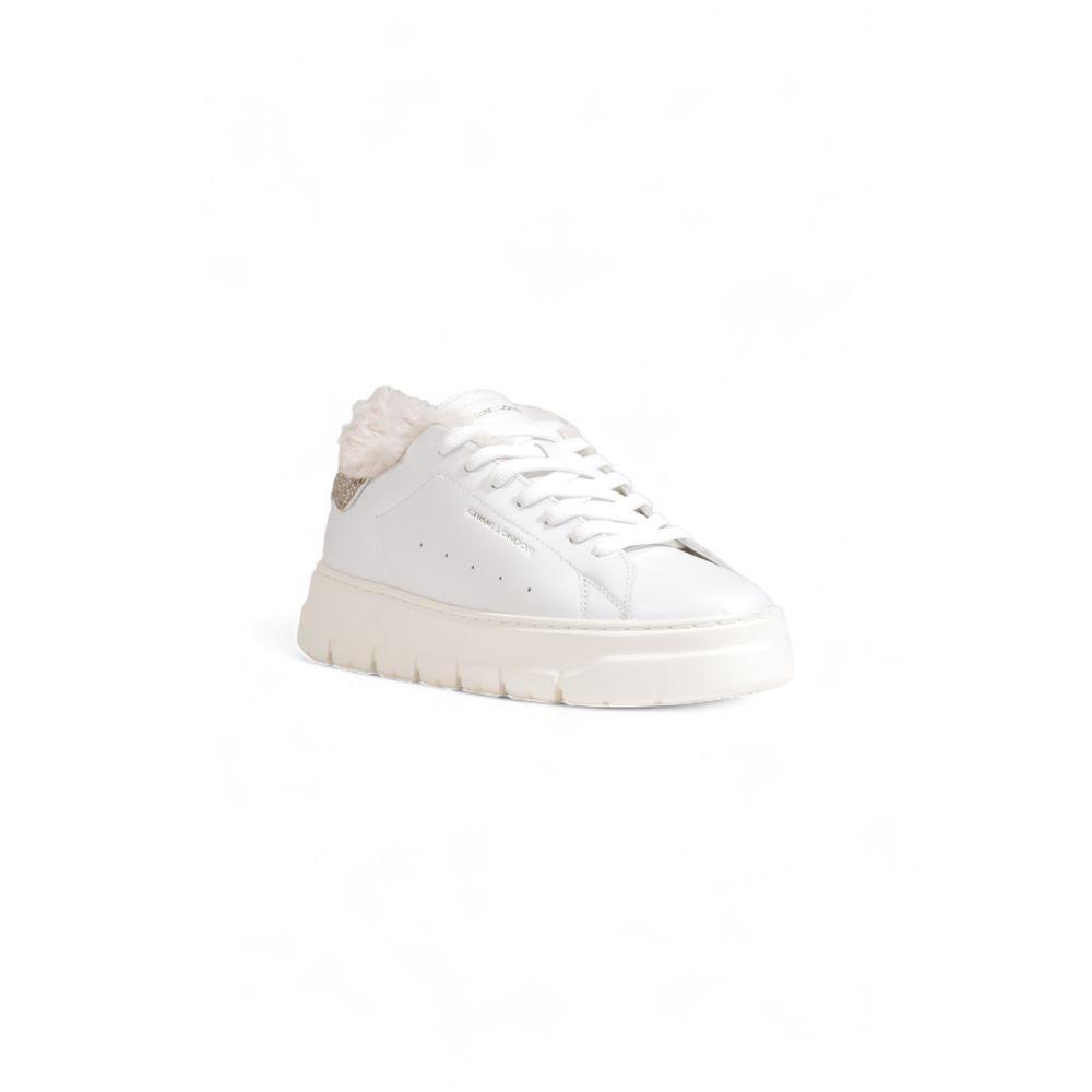 Crime London White Leather Sneaker - Arichezz.store