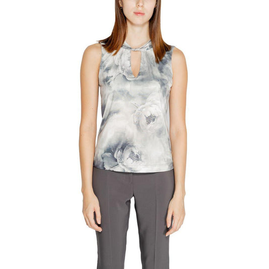 Rinascimento Gray Polyester Tops & T-Shirt - Arichezz.store