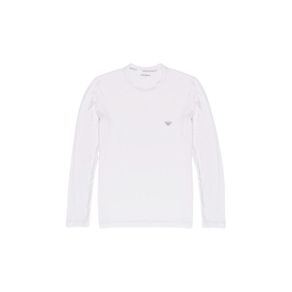 Emporio Armani Underwear White Modal Shirt - Arichezz.store