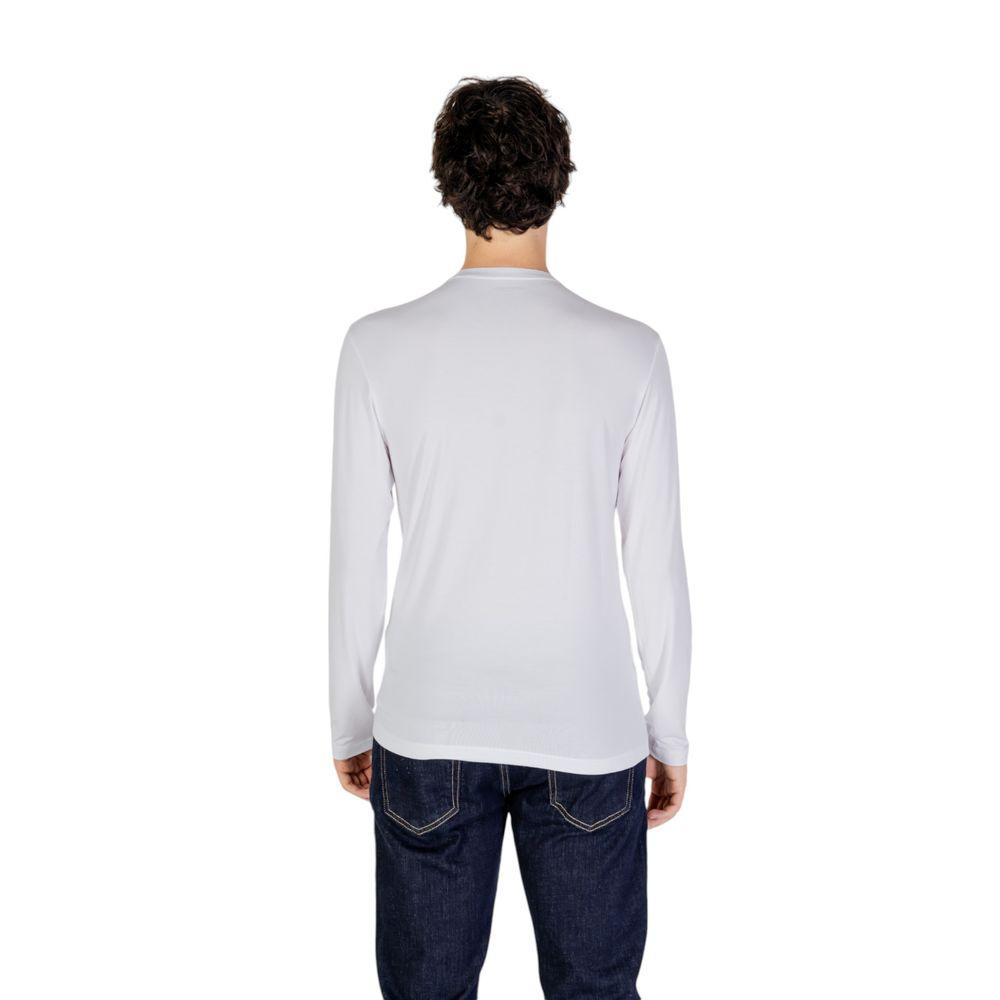 Emporio Armani Underwear White Modal Shirt - Arichezz.store