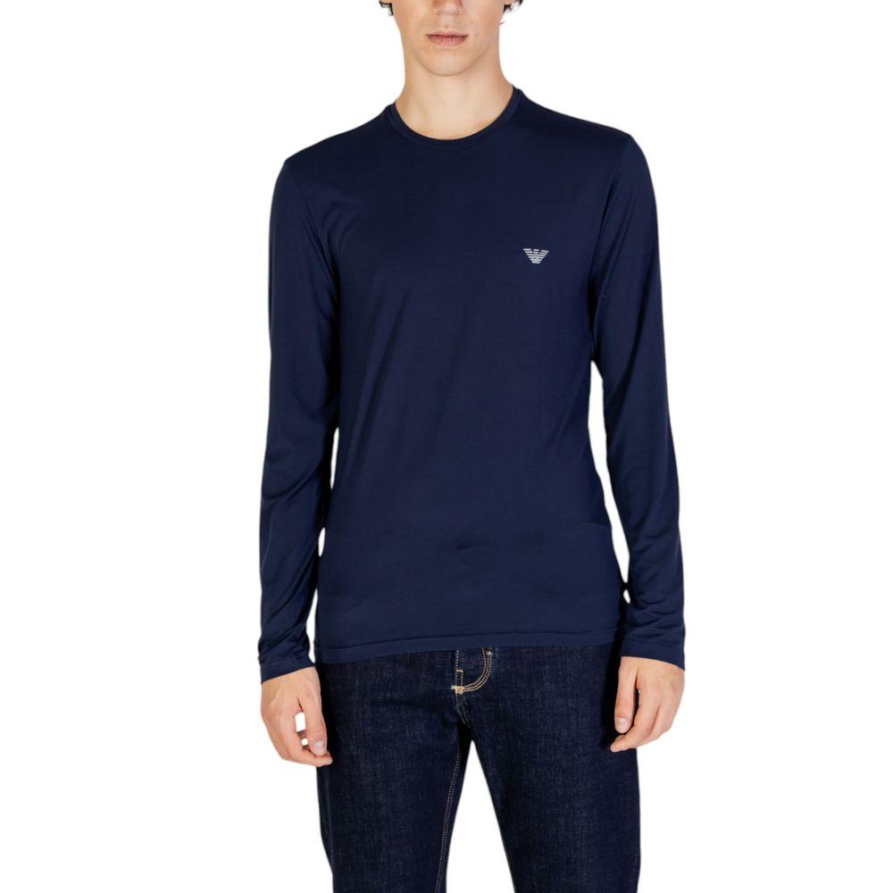 Emporio Armani Underwear Blue Modal Shirt - Arichezz.store