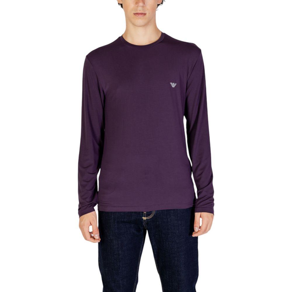 Emporio Armani Underwear Purple Modal Shirt - Arichezz.store