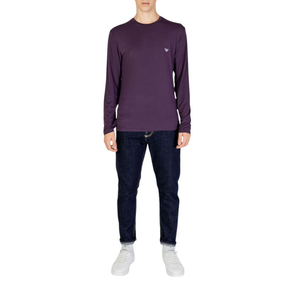 Emporio Armani Underwear Purple Modal Shirt - Arichezz.store