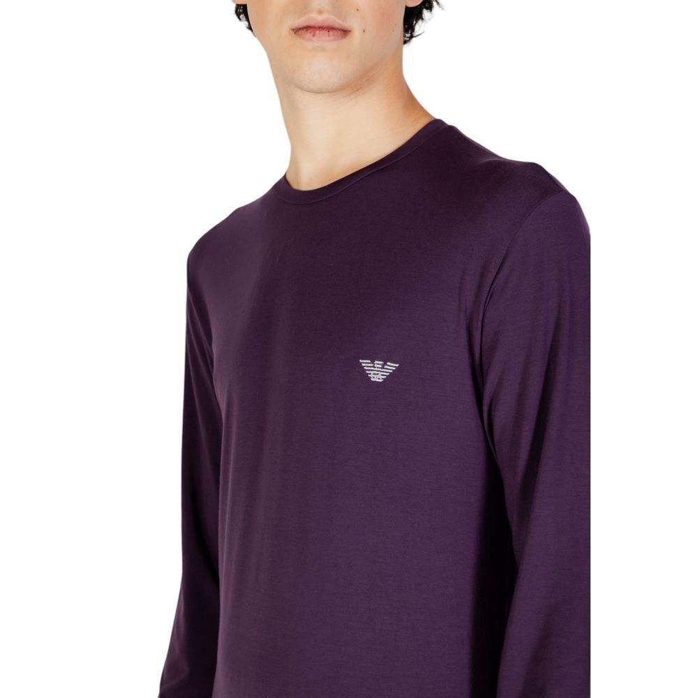 Emporio Armani Underwear Purple Modal Shirt - Arichezz.store