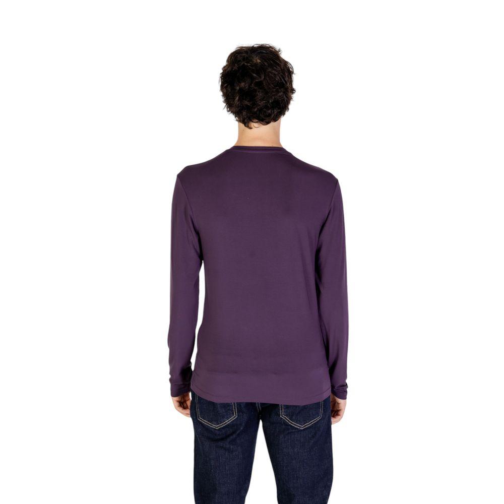 Emporio Armani Underwear Purple Modal Shirt - Arichezz.store