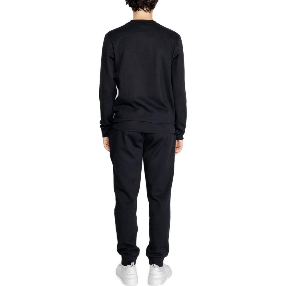 Emporio Armani Underwear Black Cotton Sweatsuit - Arichezz.store