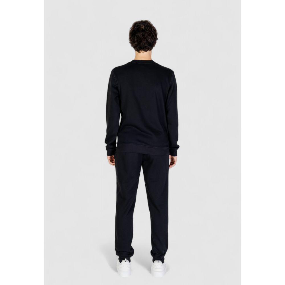 Emporio Armani Underwear Black Cotton Sweatsuit - Arichezz.store