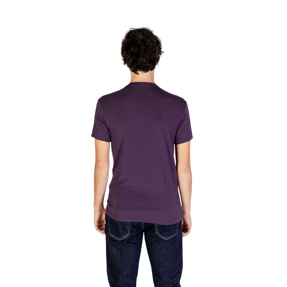 Emporio Armani Underwear Purple Modal T-Shirt - Arichezz.store