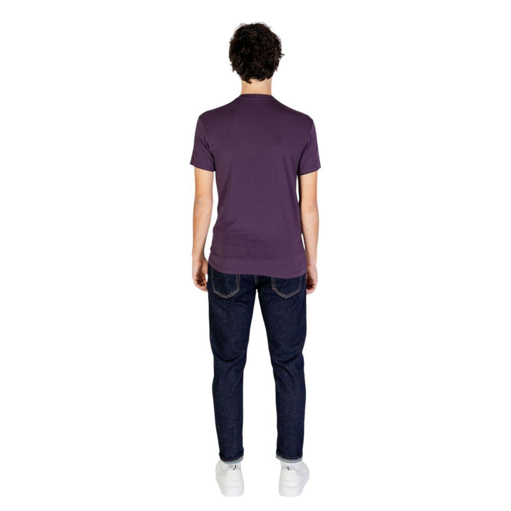 Emporio Armani Underwear Purple Modal T-Shirt - Arichezz.store