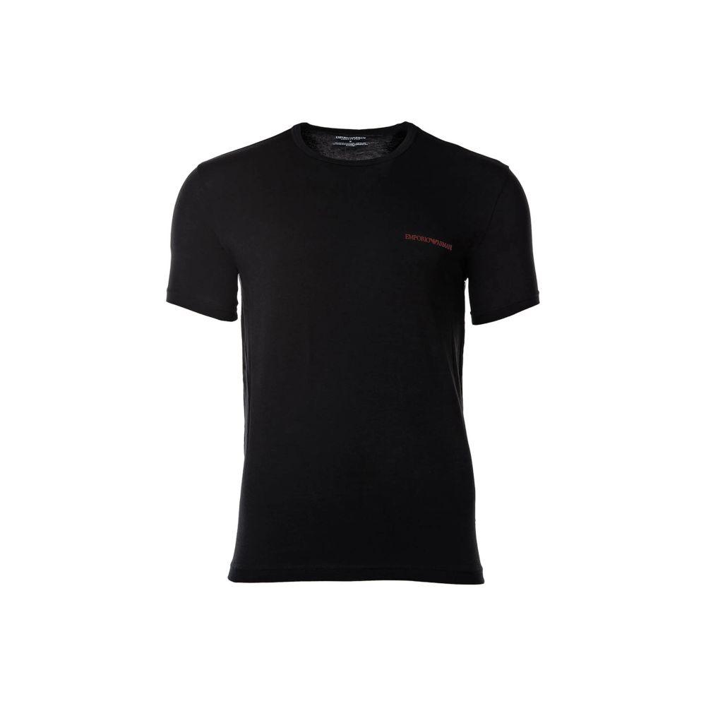 Emporio Armani Underwear Black Cotton T-Shirt - Arichezz.store