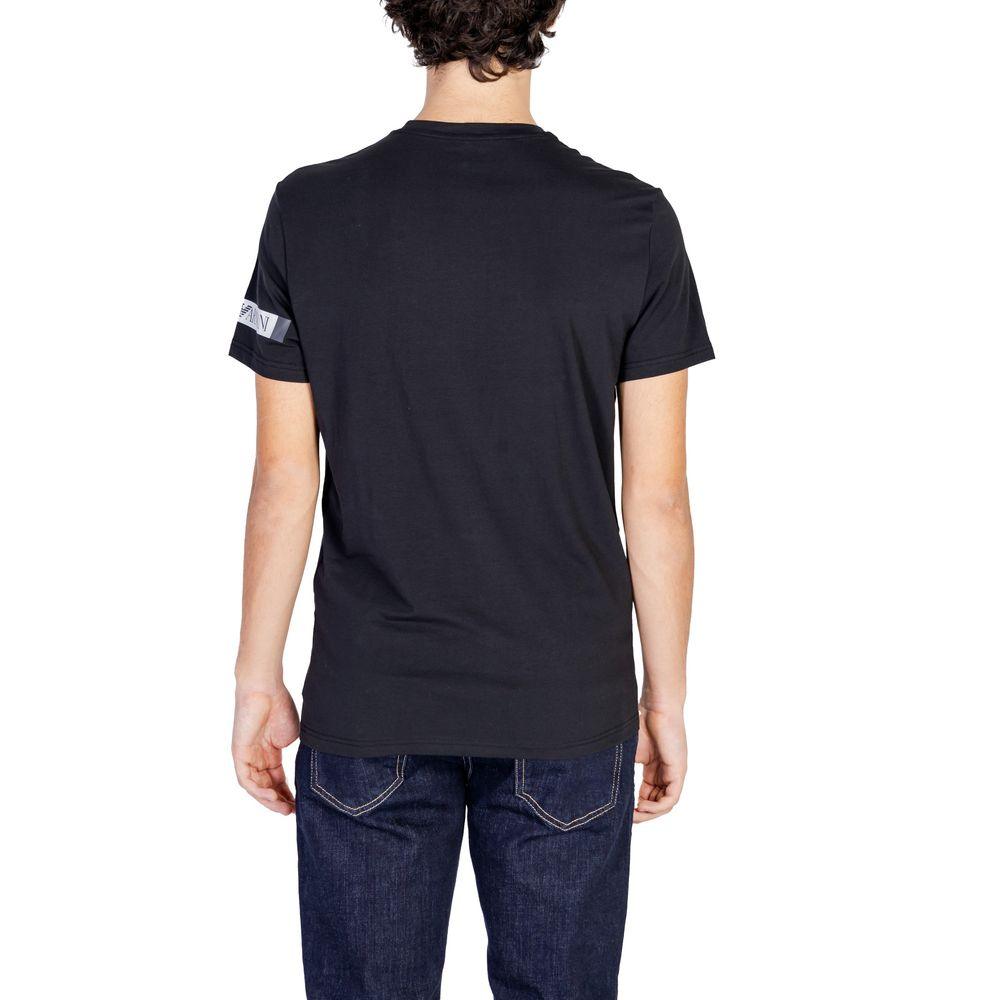 Emporio Armani Underwear Black Cotton T-Shirt - Arichezz.store