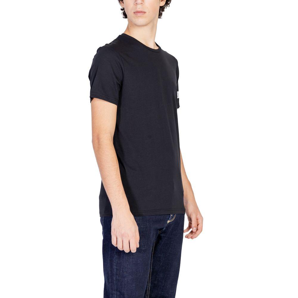 Emporio Armani Underwear Black Cotton T-Shirt - Arichezz.store