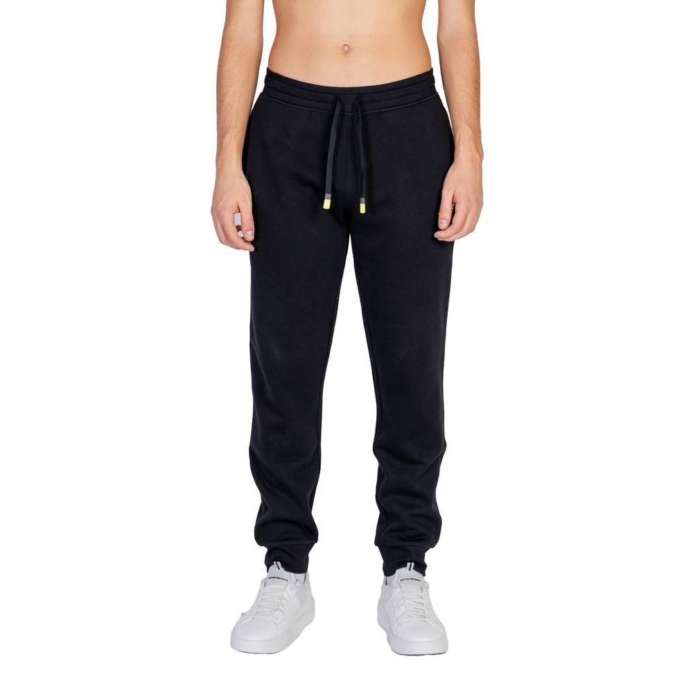 Emporio Armani Underwear Black Cotton Jeans & Pant - Arichezz.store