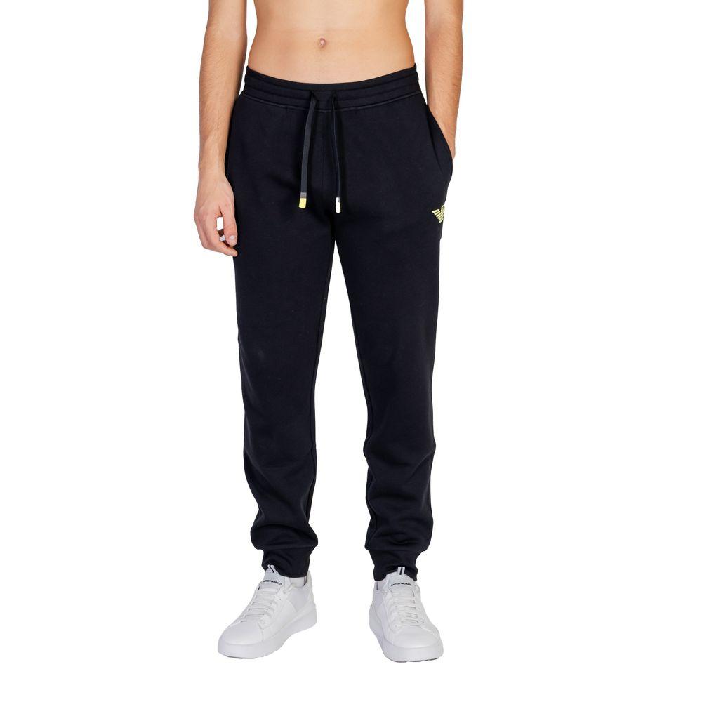 Emporio Armani Underwear Black Cotton Jeans & Pant - Arichezz.store