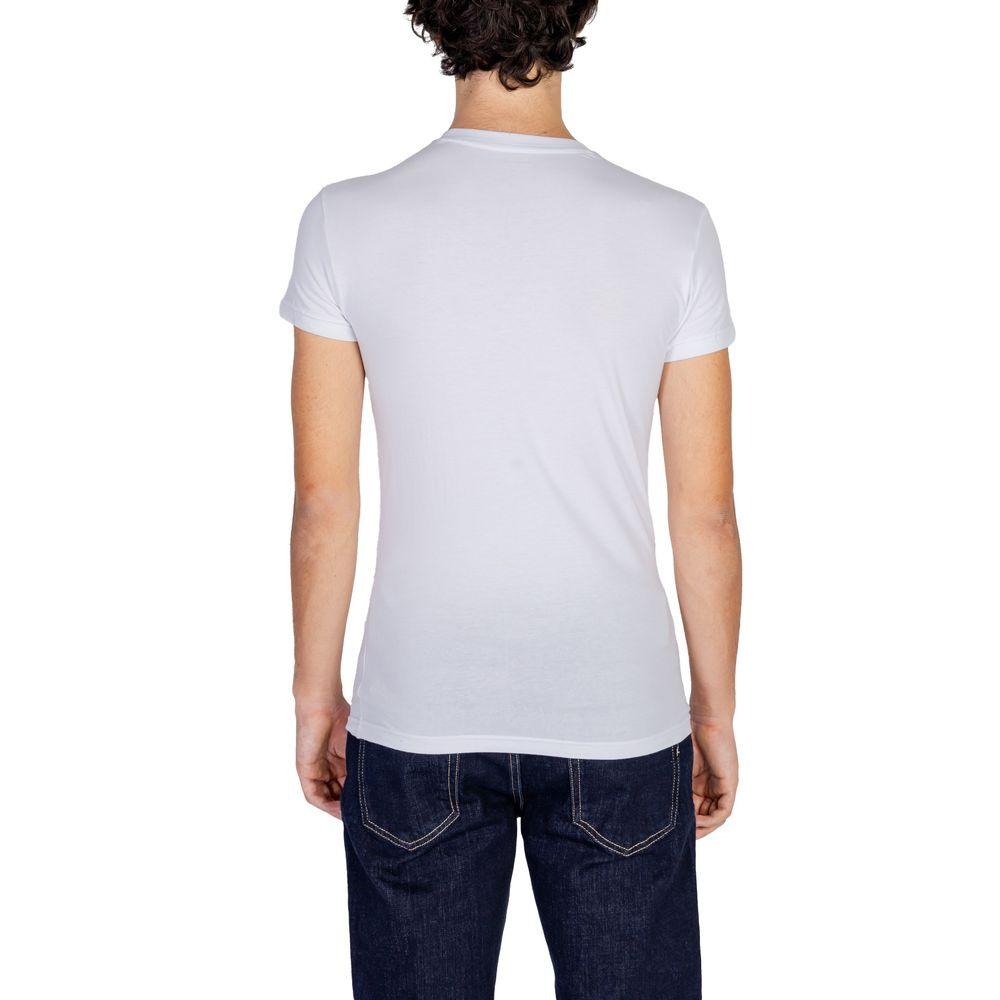 Emporio Armani Underwear White Cotton T-Shirt - Arichezz.store