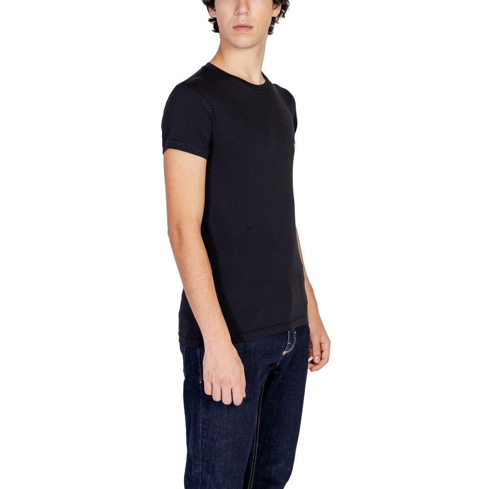 Emporio Armani Underwear Black Cotton T-Shirt - Arichezz.store